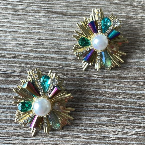 Anthropologie Jewelry - Colorful stud earrings